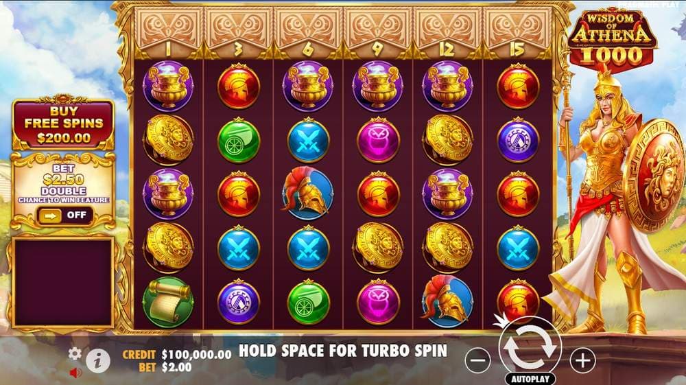 Wisdom of Athena 1000 Xmas slot game by Pragmatic Play