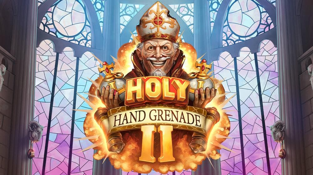 Holy Hand Grenade 2 slot game by Print Studios