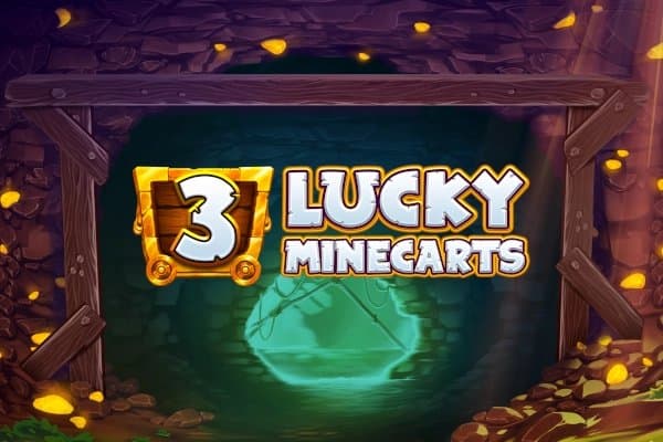 3 Lucky Minecarts slot game by Prospect Gaming