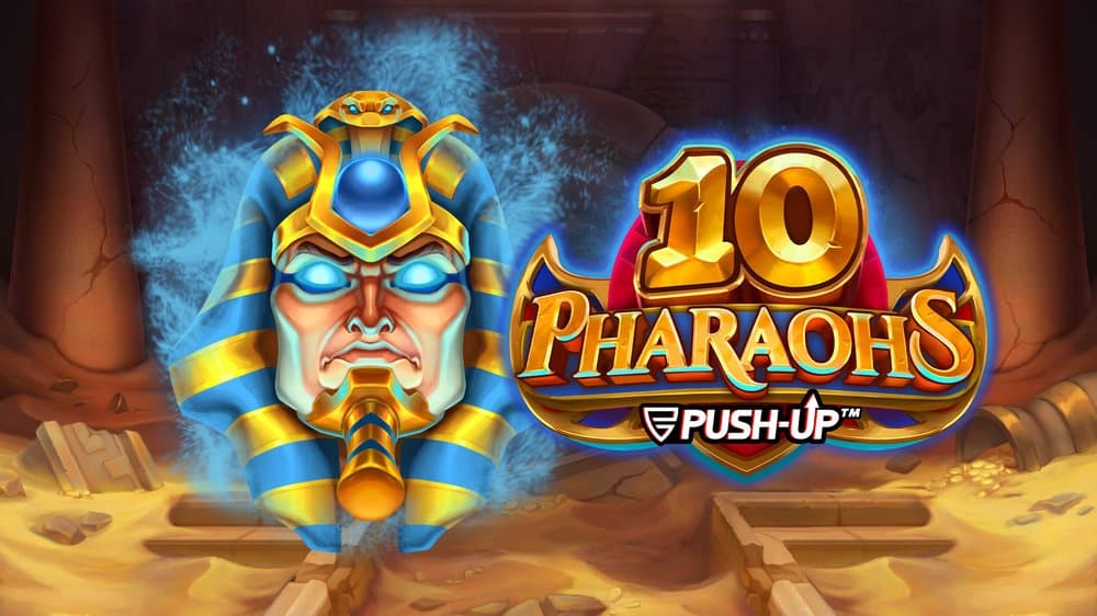 10 Pharaohs slot game by Push Gaming