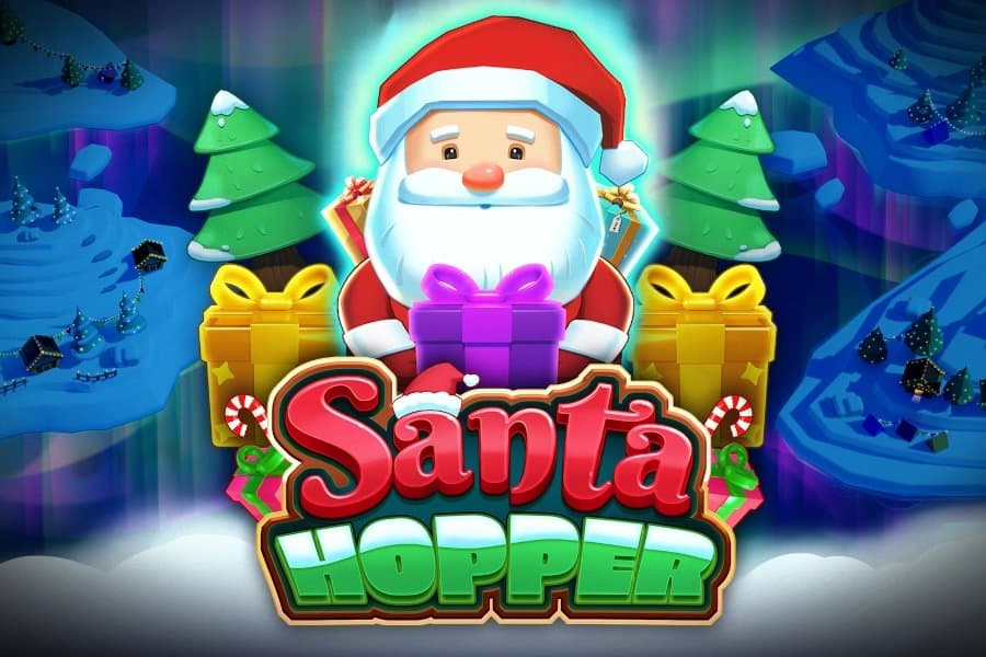 Santa Hopper slot game by Push Gaming