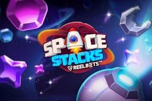 Space Stacks slot game by Push Gaming
