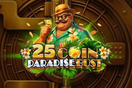 25 Coin Paradise Bust slot game by Qora Games