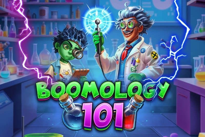 Boomology 101 slot game by Qora Games