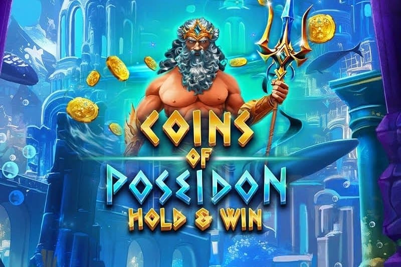 Coins of Poseidon slot game by Qora Games