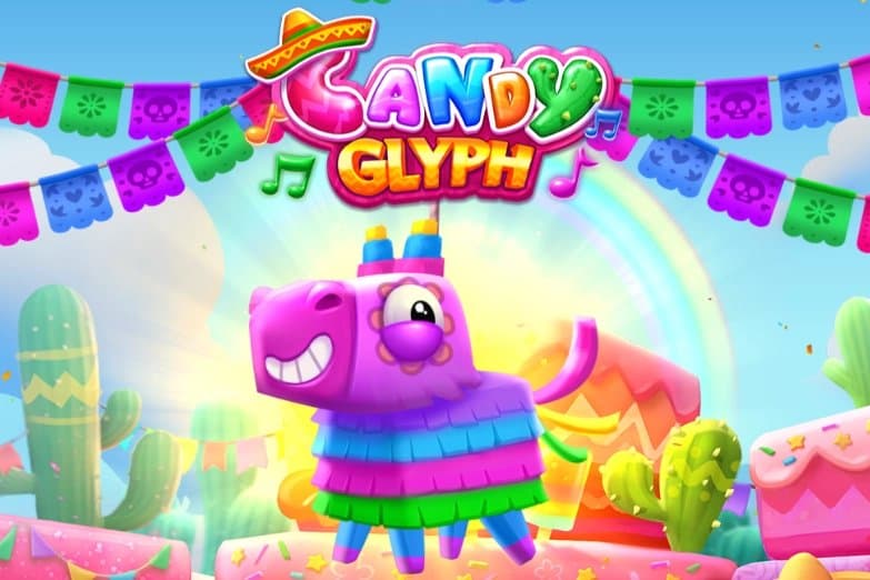 Candy Glyph slot game by Quickspin