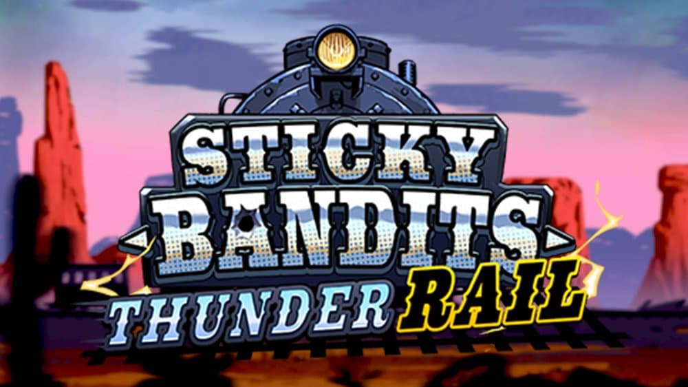 Sticky Bandits Thunder Rail slot game by Quickspin