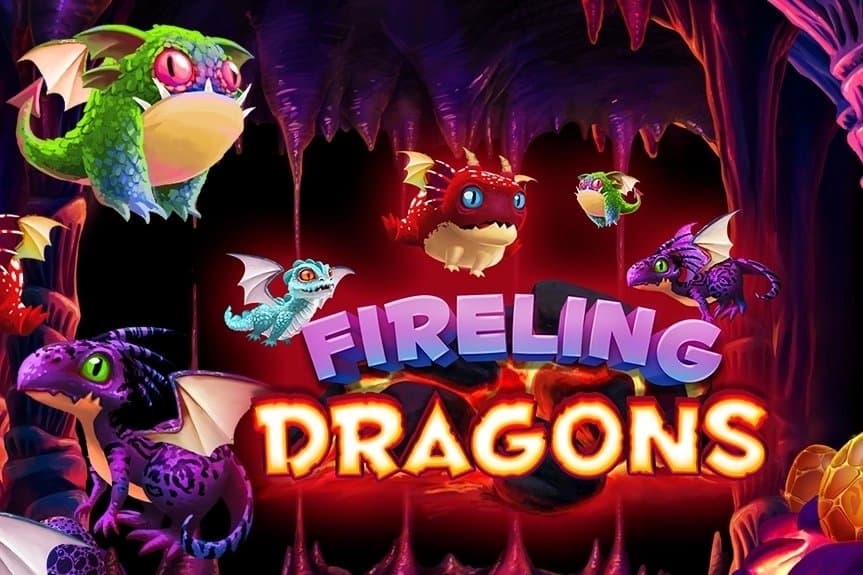 Fireling Dragons slot game by R Franco