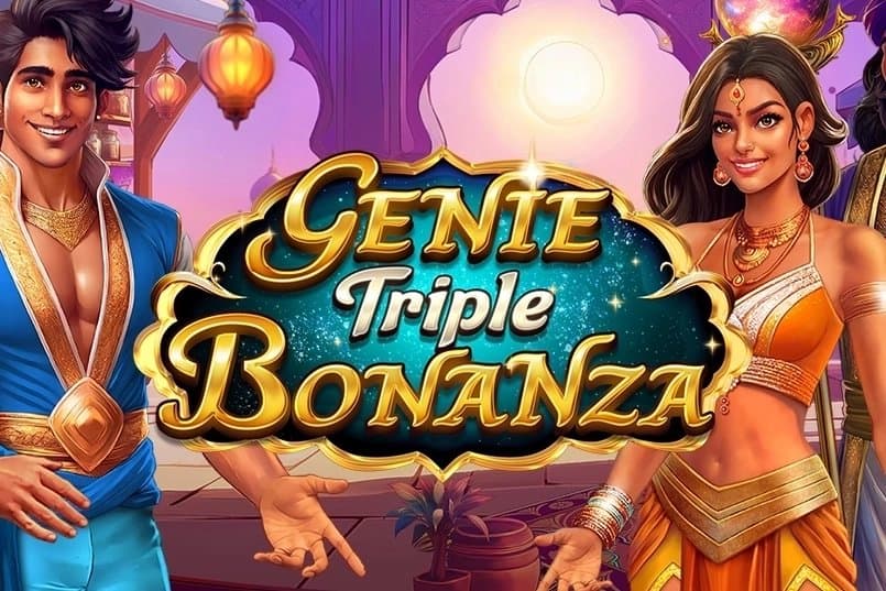 Genie Triple Bonanza slot game by R Franco
