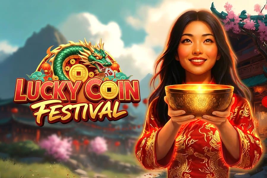 Lucky Coin Festival slot game by R3SPIN