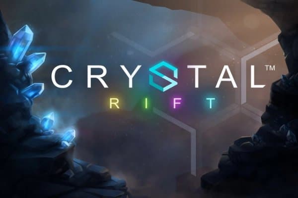 Crystal Rift slot game by Rabcat