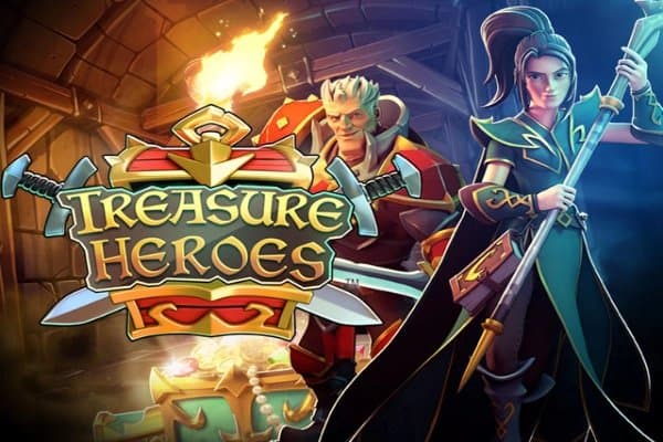 Treasure Heroes slot game by Rabcat