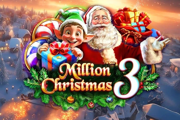 Million Christmas 3 slot game by Red Rake Gaming