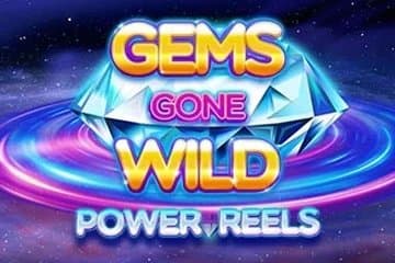Gems Gone Wild Power Reels slot game by Red Tiger Gaming