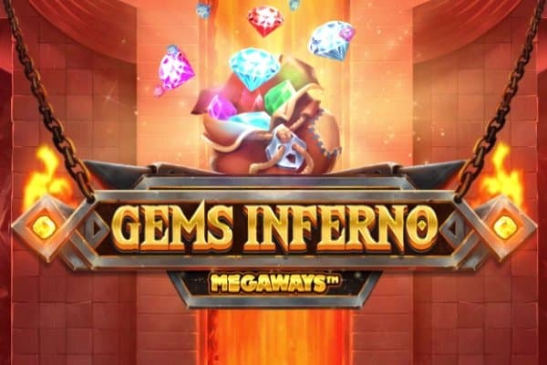 Gems Inferno Megaways slot game by Red Tiger Gaming