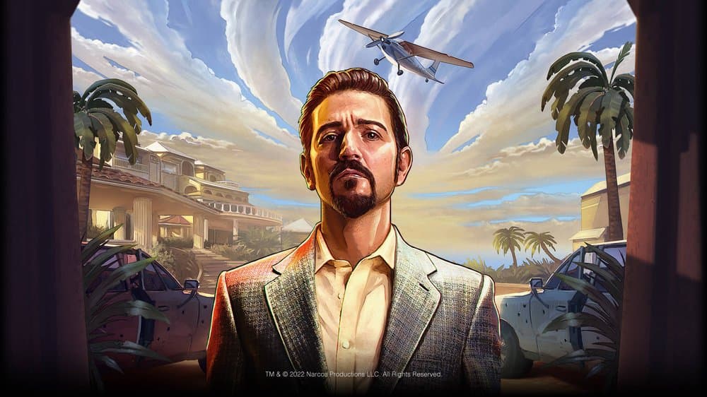 Narcos Mexico slot game by Red Tiger Gaming