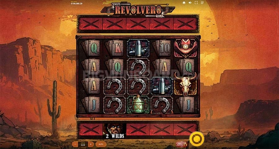 Revolvero slot game by Red Tiger Gaming