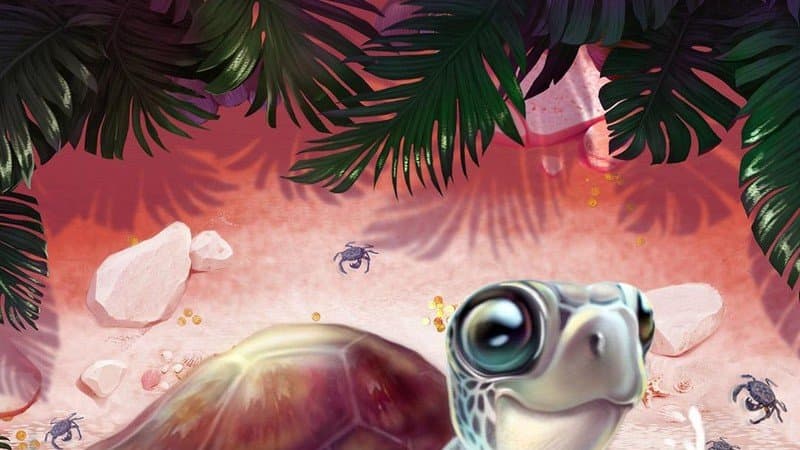 Turtle Paradise slot game by Red Tiger Gaming