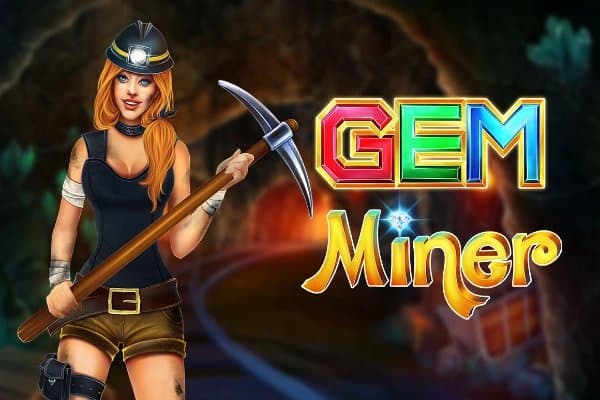 Gem Miner slot game by ReelNRG
