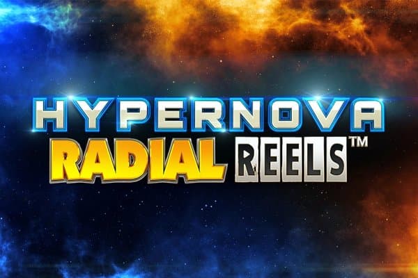 Hypernova Radial Reels slot game by ReelPlay