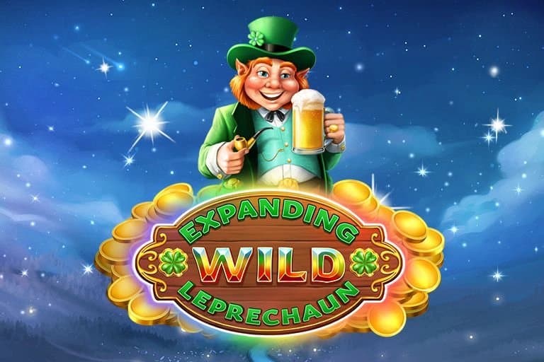 Expanding Wild Leprechaun slot game by REEVO