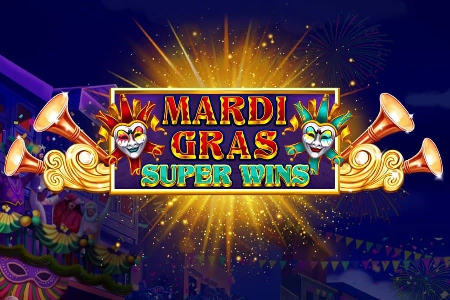 Mardi Gras Super Wins slot game by REEVO
