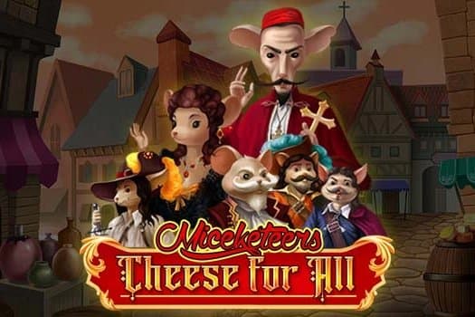Miceketeers: Cheese For All slot game by REEVO