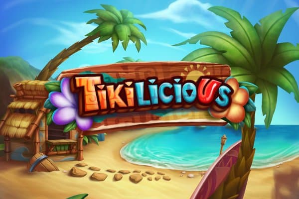 Tikilicious slot game by REEVO