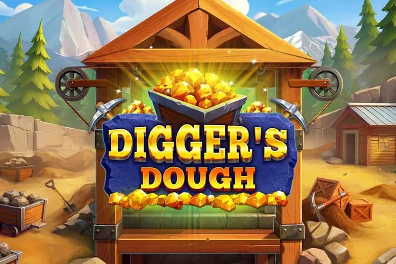 Digger's Dough slot game by Relax Gaming