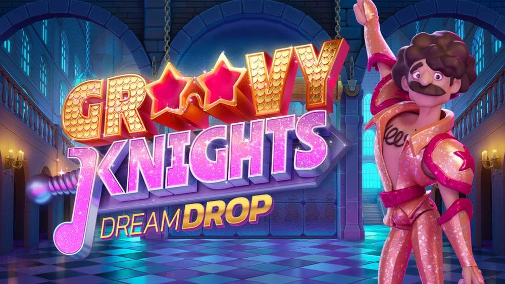 Groovy Knights Dream Drop slot game by Relax Gaming