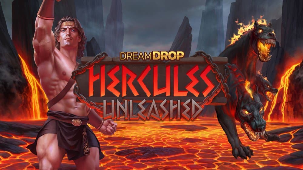 Hercules Unleashed Dream Drop slot game by Relax Gaming