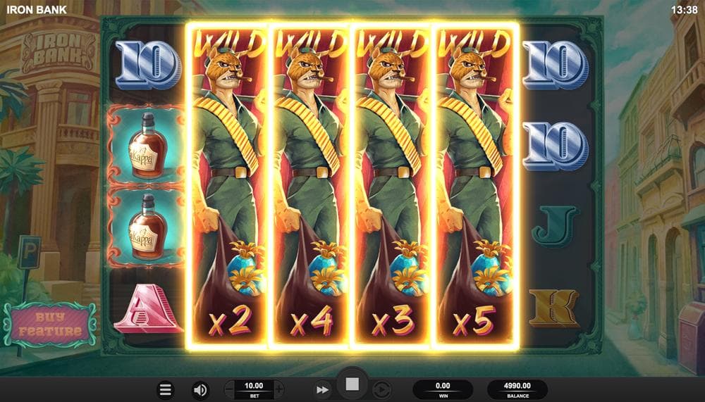 Iron Bank 2 slot game by Relax Gaming