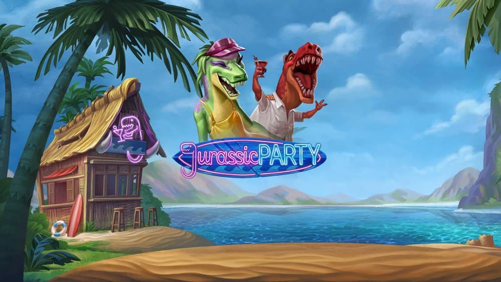 Jurassic Party slot game by Relax Gaming