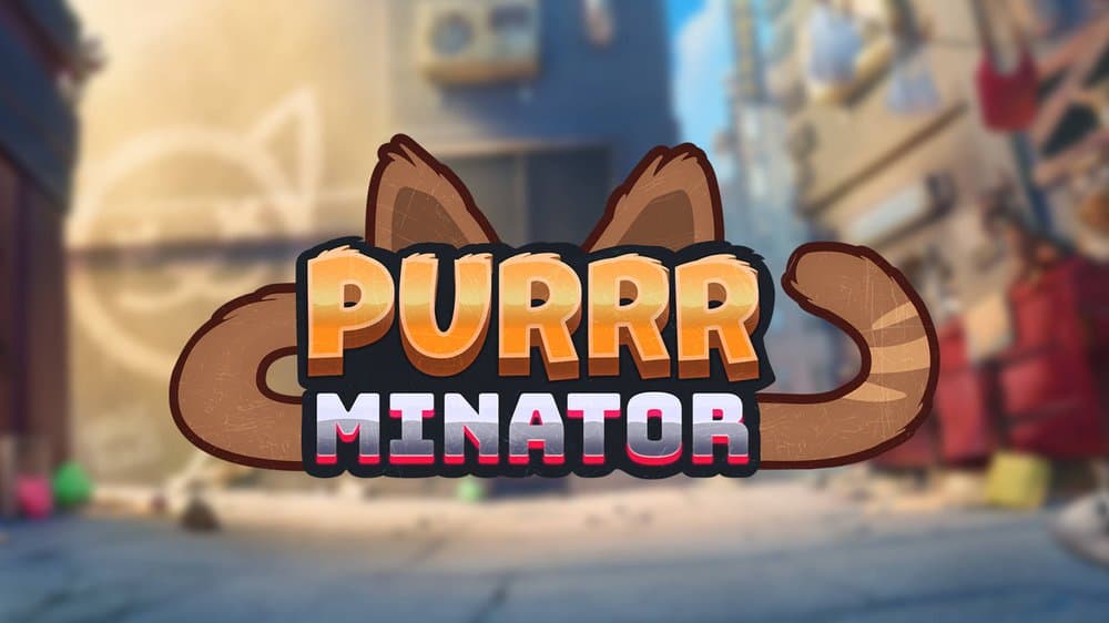 Purrrminator slot game by Relax Gaming