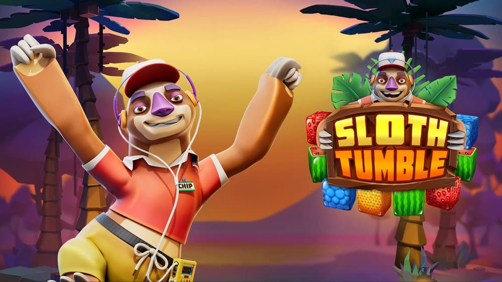 Sloth Tumble slot game by Relax Gaming