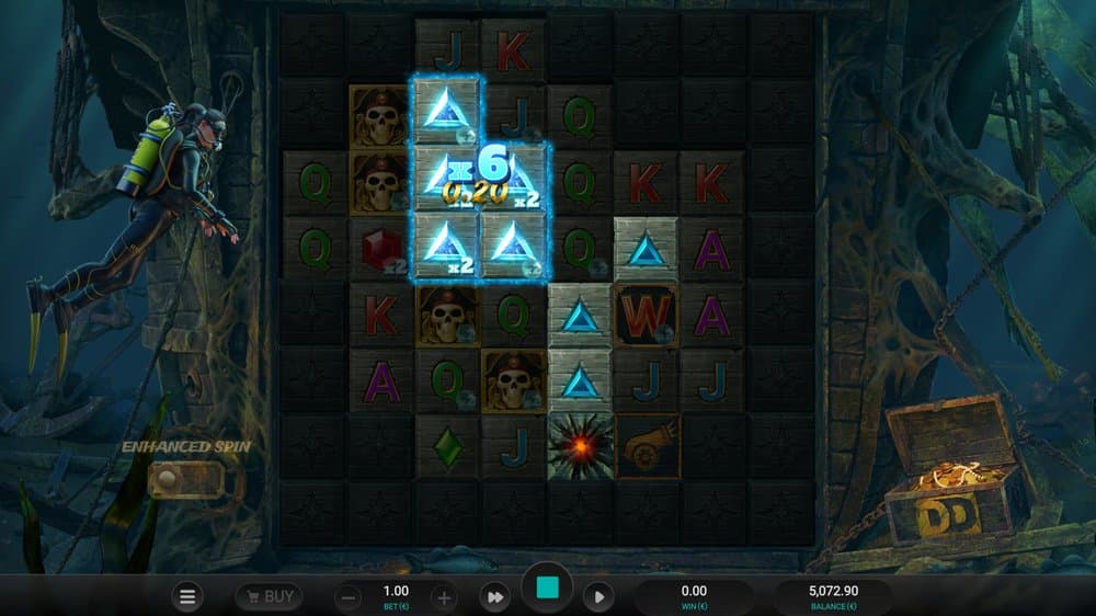 Treasure Tumble slot game by Relax Gaming