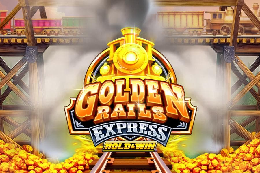 Golden Rails Express slot game by Rival