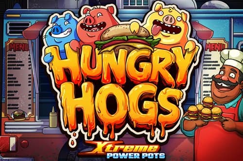 Hungry Hogs slot game by Rival