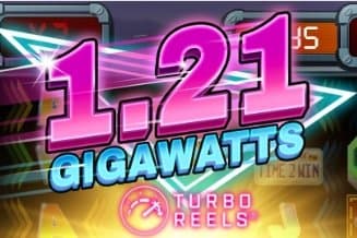1.21 Gigawatts slot game by Rogue
