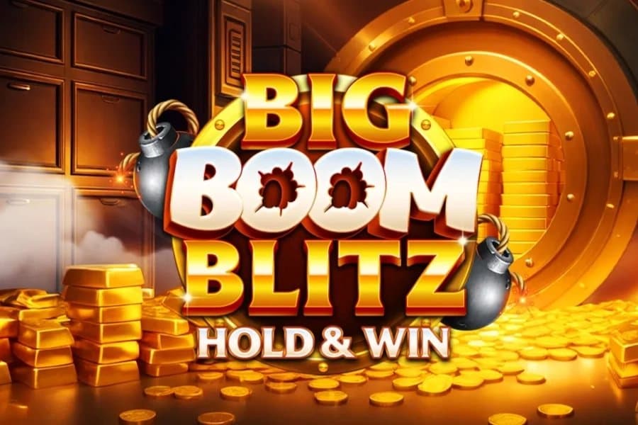 Big Boom Blitz Hold & Win slot game by Rogue