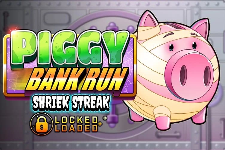 Piggy Bank Run - Shriek Streak slot game by Rogue