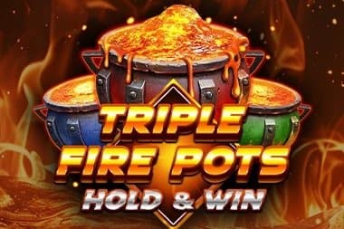 Triple Fire Pots slot game by Rogue