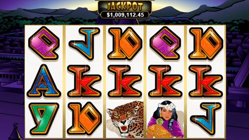 Aztec's Millions slot game by RTG