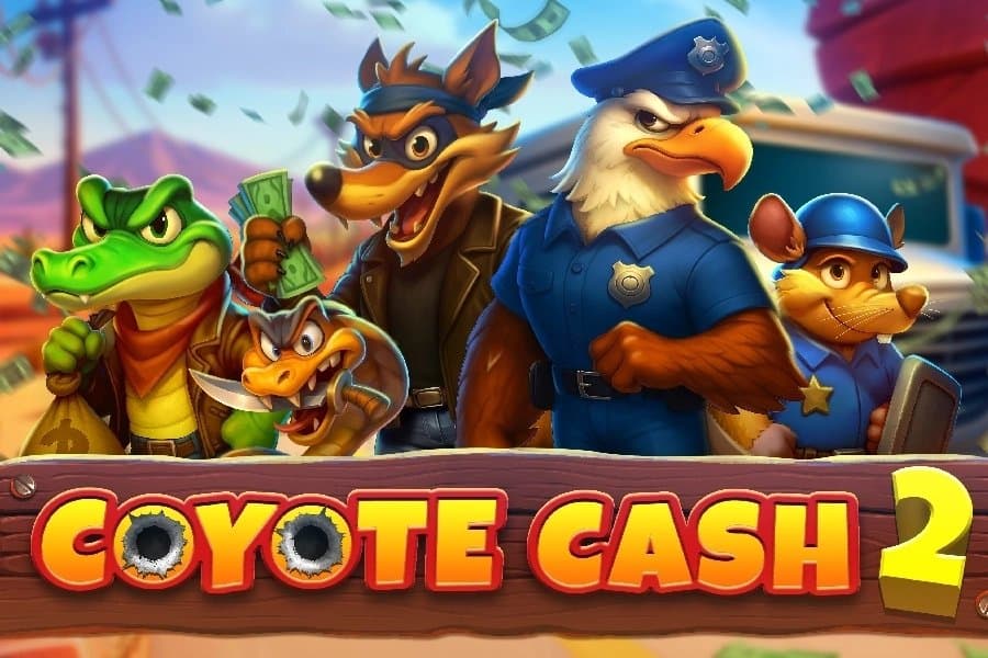 Coyote Cash 2 slot game by RTG