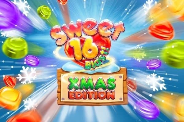 Sweet 16 Blast: Xmas Edition slot game by RTG