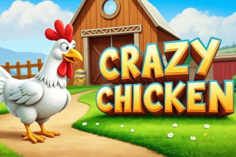 Crazy Chicken slot game by Skywind