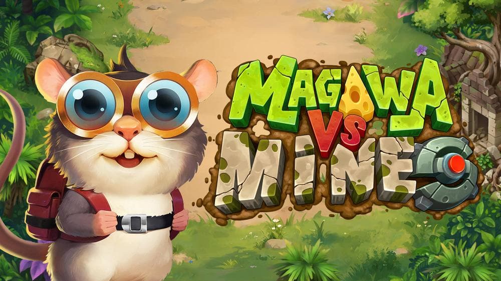 Magawa VS Mines slot game by Slammer Studios