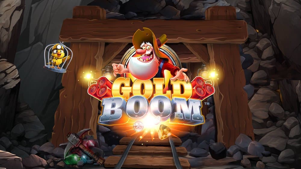 Gold Boom slot game by Slingshot Studios