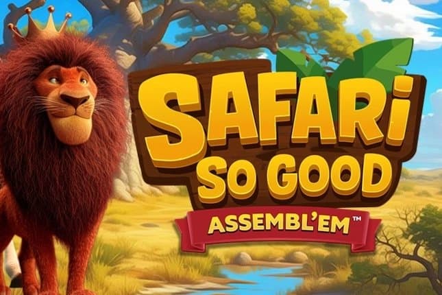 Safari So Good Assembl'em slot game by Slingshot Studios