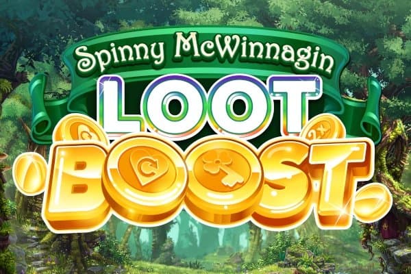 Spinny McWinnagin Loot Boost slot game by Slingshot Studios